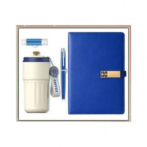 Ensemble de stylo, carnet et tasse à café personnalisés Maxfree avec logo, accessoires de bureau, cadeau d'entreprise avec valeur promotionnelle - Product Image 2