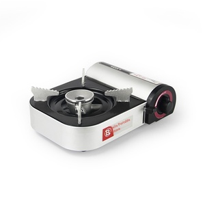 Fornello a <span class=keywords><strong>Gas</strong></span> Butano Portatile Beile con Dispositivo di Accensione - Per Uso Esterno e in Auto, Ideale per Hot Pot, Barbecue e Cucina Domestica - Product Image 1