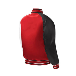 Chaqueta de Satén Personalizada al por Mayor, Chaqueta de Invierno Cortavientos con Logotipo Personalizado, Chaqueta Casual de Satén para Hombre - Product Image 3