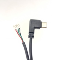 Personalizado Micro macho a 4 pines JST Molex Picoblade a Mini B USB enchufe arnés de Cableado aislado de PVC para automóvil y uso electrónico
