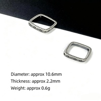 Anneau de connexion rétro en imitation argent pour bijoux DIY, boucle de finition pour bracelet et collier en perles