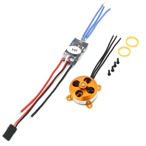 <span class=keywords><strong>A</strong></span> 2204 A2204 7.5A 1400KV 50W SP Micro Motor sin escobillas con montaje + 10A <span class=keywords><strong>ESC</strong></span> para aviones RC/KK Copter Quadcopter UFO - Product Image 2