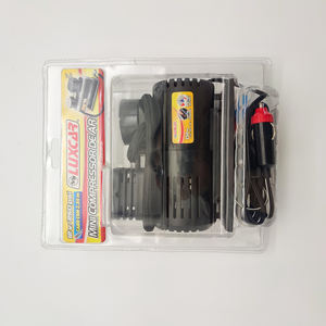 पोर्टेबल पदोन्नति छोटे मिनी डीसी 12 वोल्ट इलेक्ट्रिक कार टायर inflator पंप हवा कंप्रेसर के साथ टायर गेज - Product Image 6