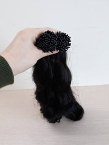 I-Tip Body Wave 100% Remy Kératine Raw Virgin Extensions de Cheveux Humains Naturel Wosy Rosyjskie Cabello Humano Nouveau Titre - Product Image 2