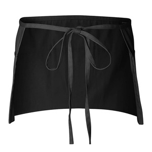 Biểu Tượng Tùy Chỉnh Người Đàn Ông Phụ Nữ Màu Đen Đồng Bằng Màu Sắc Nửa Eo Nhà Hàng Nhà Bếp Nấu Ăn Đầu Bếp Máy Chủ Tạp dề - Product Image 3