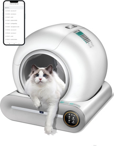 ChongxinIOT <span class=keywords><strong>Bac</strong></span> à litière intelligent autonettoyant pour <span class=keywords><strong>chat</strong></span> de 65 l, élimination automatique des odeurs, contrôle par application Wi-Fi, toilette automatique pour <span class=keywords><strong>chat</strong></span> - Product Image 5