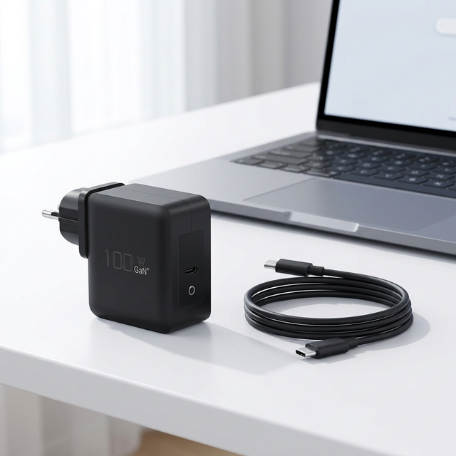 Best in Grounding Eu Wall Plug Type Usb c Pd 100w Fast Cellphone Laptop Smart Gan Charger Adapter for iphone apple macbook