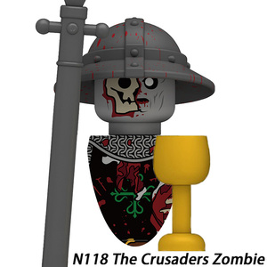 Moc thành phố Zombie con số khối xây dựng y tá bác sĩ napoleonic chiến tranh bộ binh người lính cơ thể động vật gạch đồ chơi - Product Image 6