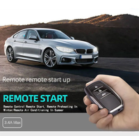 Ventes exceptionnelles de système d'alarme antivol universel pour voiture avec fonction de démarrage à une touche, modification du système d'entrée sans clé PKE