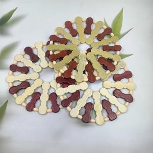 Alfombrilla anti-escaldaduras, alfombrilla para cuencos, alfombrilla resistente al calor, alfombrilla doméstica de tienda de dos dólares, alfombrilla para mesa de cocina, alfombrilla de bambú, alfombrilla para ollas, posavasos - Product Image 5