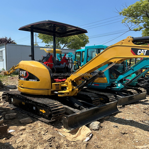 Second hand Caterpillar 303CR Compact Excavator used 3t <b>Small</b> Digging Machine CAT 303CR with Rubber Track Open Cabin - Product Image 1