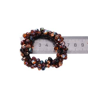 Élastique à cheveux fait main pour femme, haute élasticité, style coréen, cordon à cheveux élégant pour <span class=keywords><strong>chignon</strong></span>, inspiré des célébrités - Product Image 5