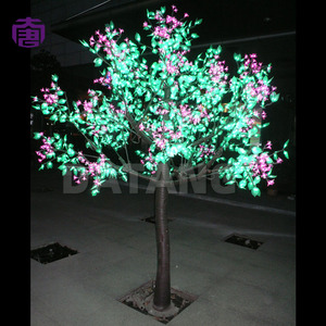 Árbol de Lila LED Comercial para Exhibiciones en Centros Comerciales, Decoración de Hoteles e Instalaciones Florales Grandes - Product Image 3