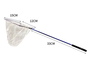 Vente en gros d'accessoires <span class=keywords><strong>pour</strong></span> aquariums Filet de pêche bleu Vente en gros 3'''4'''6''10'' Outils de nettoyage <span class=keywords><strong>pour</strong></span> poissons rouges Filet <span class=keywords><strong>pour</strong></span> aquarium - Product Image 6