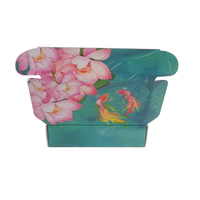Boîte d'expédition en carton kraft biodégradable personnalisée pour chapeaux et casquettes, laminage mat, emballage pour petites entreprises