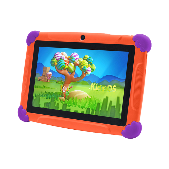 Hot Design Kid Game Tablet 2500mAh Bt 4.0 Android 7.0 7-inch Quad Core 2GB+32GB Storage Optional Cheap Educational Tablet PC