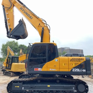 รถขุดฮุนได R220LC-9S มือสองของแท้จากเกาหลี ฮุนได 220 LC Robex 220LC-9S รถขุดสำหรับงานหนัก รถขุดตีนตะขาบ 22 ตัน - Product Image 1