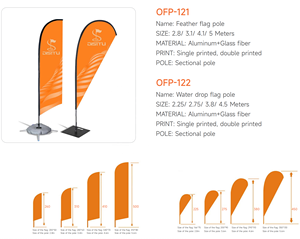 Пользовательские летающие каплевидные пляжные флаги для наружной рекламы Bali лук парус Swooper летающие баннеры рекламные летающие флаги - Product Image 4