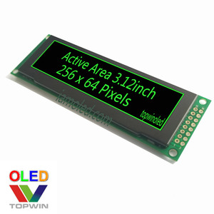 3.12 inch 256x64 Độ phân giải OLED Bảng điều chỉnh ssd1322 Màn hình OLED mô-đun hiển thị - Product Image 5
