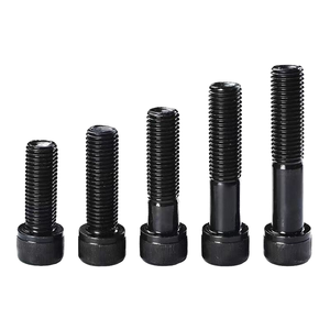 Fabrieksprijs Koolstofstaal Din912 Bouten Klasse Klasse 4.8 8.8 10.9 Zwart Verzinkt Gegalvaniseerd Nylock Hex Socket <span class=keywords><strong>Allen</strong></span> Sleutel Vlakte - Product Image 4