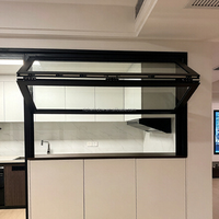 Ventanas Corredizas Plegables Horizontales de Aleación de Aluminio Modernas Personalizadas, Venta al por Mayor de Fábrica, Vidrio Templado Insonorizado y Resistente al Viento