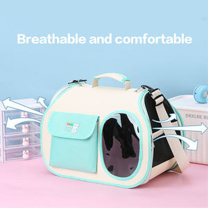 Wholesale New Fashion Breathable Oxford Cloth Cat Carry Bag Portable Foldable Square Cat Backpack for <b>Dogs</b> Outdoor Style Pet Bag - Product Image 2