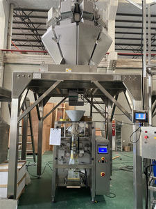 Voll automatische vffs-Mehrkopf-Waagen verpackung in Lebensmittel qualität Frischobst-Gemüses alat Gefrier waage Verpackungs maschine - Product Image 2