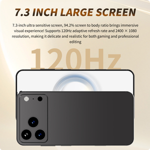 Teléfono Móvil I17pro Max Octa Core <span class=keywords><strong>5G</strong></span> con Cámara Trasera HD de 108MP, Pantalla OLED de 7.3 Pulgadas, Batería de 6000mAh, Nuevo LTE - Product Image 4
