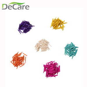 Cales dentaires en <span class=keywords><strong>bois</strong></span> colorées pour orthodontie, cales dentaires en <span class=keywords><strong>bois</strong></span> jetables - Product Image 1