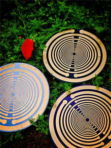 Ithal bakır kristal demanyetizasyon şarj Mwo polarize disk çok frekanslı dalga osilatör meditasyon Emf koruma - Product Image 2