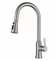 Robinet de cuisine universel extractible, mitigeur rotatif à 360 degrés, robinet de lavabo à poignée unique pour zone de lavage