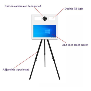 Photomaton miroir magique tout-en-un avec écran tactile de 21,5 pouces - Caméra, impression instantanée et logiciel de photographie - Product Image 2