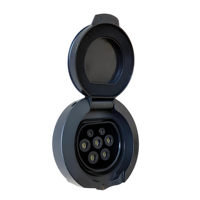 Nouvelle prise factice de charge VE 16A/32A 3 phases CCS1/CCS2 Type2 J1772, connecteur femelle pour voiture, sans câble Sixpenceev