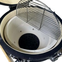 Barbecue Kamado en céramique MCD de 22 pouces, grand fumoir à charbon vert, vente en gros directe usine