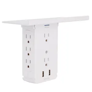 Surge Productie Muur Usb Socket Power Strip 8 Outlet Plank Type A Usb