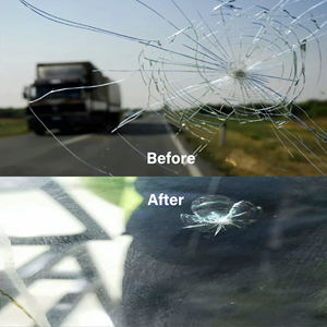 TPU زجاج واقي غير مرئية للسيارات مضاد للرصاص واقي للسائق نافذة صبغة فيلم مصفح أمامي للسيارة - Product Image 5