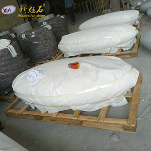 New Stone Building <b>Materials</b> Artificial Stone Pebble Outdoor <b>Sofa</b> Gray High Performance Concrete Xms001 - Product Image 3