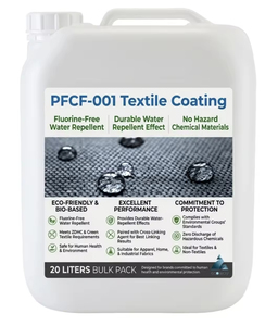 ECOWAY PFCF-001 Nuevo Producto Agente Impermeabilizante Textil Duradero de Calidad Superior Revestimiento Textil de Alta Gama - Product Image 1