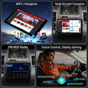 9 inch 2 + 32GB <span class=keywords><strong>MP3</strong></span> IPS màn hình âm thanh stereo <span class=keywords><strong>Android</strong></span> Carplay đài phát thanh xe máy nghe nhạc cho TOYOTA PRIUS 2004 2005 2006 2007 2008 2009 - Product Image 4
