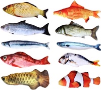 Jouet de poisson 3D réaliste en peluche, jouet interactif pour chat, poisson électrique qui se tord, jouet de simulation de poisson de compagnie