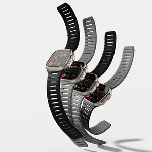 Correas de Reloj de Silicona Reversibles RYB para <span class=keywords><strong>Apple</strong></span> <span class=keywords><strong>Watch</strong></span> Series 11 10 9 8 7 <span class=keywords><strong>6</strong></span>, <span class=keywords><strong>Nuevo</strong></span> Diseño Magnético, Estilo Colorido - Product Image 2