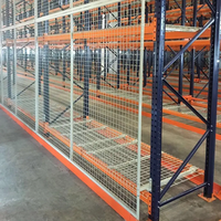 Plateau de protection universel évasé pour système de rayonnage, accessoire de sécurité pour entrepôt