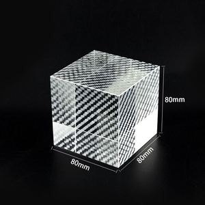 Cubo de Cristal K9 Pequeño en Blanco para Grabado Láser 3D e Impresión UV para Decoraciones, Venta Caliente - Product Image 5