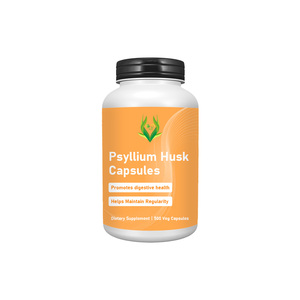 Hot Selling ODM Psyllium Husk Capsules Dietary <b>Supplement</b> Promotes Digestive Health and Support Energy Levels for Adult - Product Image 1
