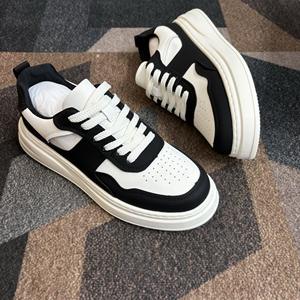 Nuevos Zapatos Casuales de Moda para Hombre, de Caña Alta, con Cordones, Tejido Elástico, Diseño Curvo, Ideales para Vestir y para Actividades al Aire Libre - Product Image 4