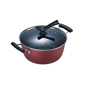 Bán buôn Nhà máy cung cấp trực tiếp Trung Quốc <span class=keywords><strong>Red</strong></span> 4-mảnh <span class=keywords><strong>Set</strong></span> không dính Cookware <span class=keywords><strong>Set</strong></span> dày Frying <span class=keywords><strong>Pan</strong></span> <span class=keywords><strong>Set</strong></span> chảo món quà đồ nấu nướng - Product Image 5