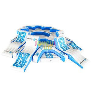 Salon flottant d'île <span class=keywords><strong>gonflable</strong></span> de flotteur de piscine commerciale de JOYFUL FUN <span class=keywords><strong>gonflable</strong></span> - Product Image 5