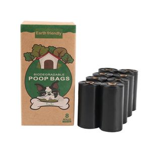 Custom Black Eco-friendly Dog Poop Waste <b>Bag</b> Biodegradable <b>Compostable</b> Pet Waste <b>Bag</b> - Product Image 5