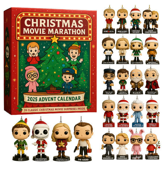 Christmas movie blind box