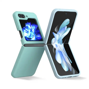 2025 New Arrival Z Lật 6 Chất Lỏng Silicone Trường Hợp Da Cảm Thấy Chất Lỏng Silicone Trường Hợp Điện Thoại Đối Với Samsung Galaxy Z Lật 5 <span class=keywords><strong>4</strong></span> 3 5G - Product Image 1